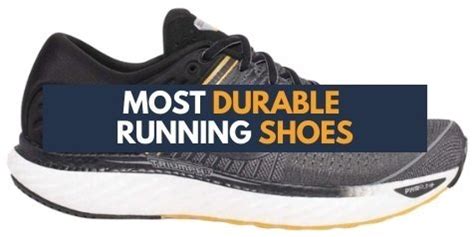 running shoes ranked by durability